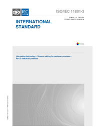 ISO/IEC 11801-3:2017+AMD1:2021 Consolidated