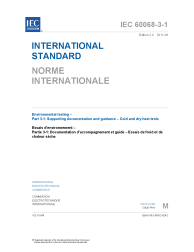 IEC 60068-3-1:2011