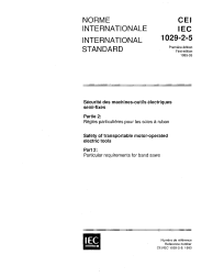 IEC 61029-2-5:1993