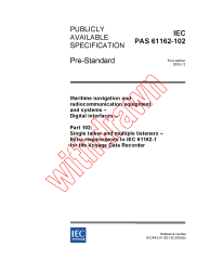 IEC PAS 61162-102:2003