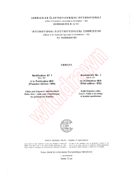 IEC 60096-0:1970/AMD1:1971