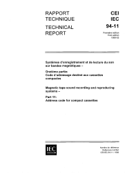 IEC 60094-11:1988