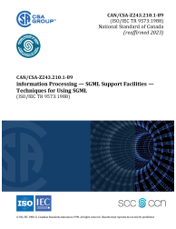 CSA ISO/IEC TR 9573:89 (R2023)