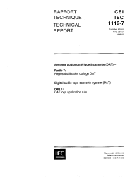 IEC TR 61119-7:1995