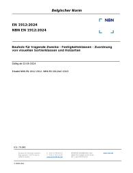 NBN EN 1912:2024
