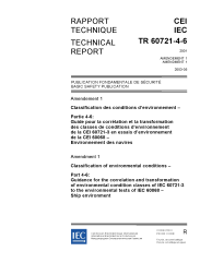 IEC TR 60721-4-6:2001/AMD1:2003