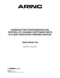 ARINC Report 445:2014