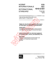 IEC 61010-2-031:1993