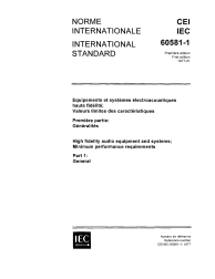 IEC 60581-1:1977