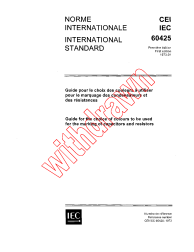 IEC 60425:1973