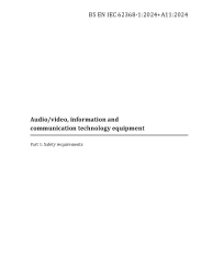 BS EN IEC 62368-1:2024+A11:2024