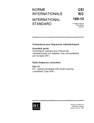IEC 60169-12:1979