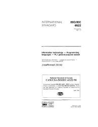 CAN/CSA-ISO/IEC 6522-96 (R2014)