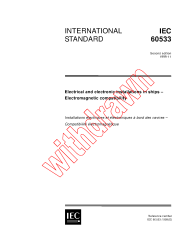 IEC 60533:1999