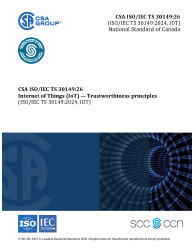 CSA ISO/IEC TS 30149:26