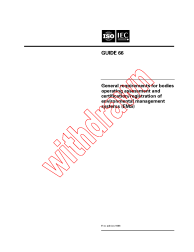 ISO/IEC GUIDE 66:1999
