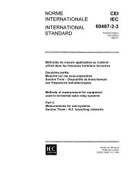 IEC 60487-2-3:1984