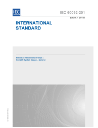 IEC 60092-201:2019