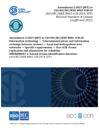 CSA ISO/IEC/IEEE 8802-1CB:20/A2:25