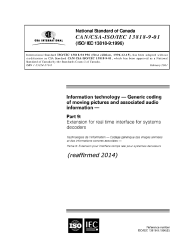CAN/CSA-ISO/IEC 13818-9-01 (R2014)