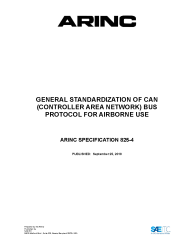 ARINC Specification 825-4:2018