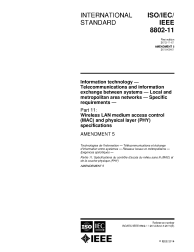 ISO/IEC/IEEE 8802-11:2012/AMD5:2015