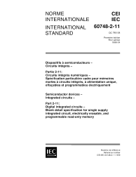 IEC 60748-2-11:1999