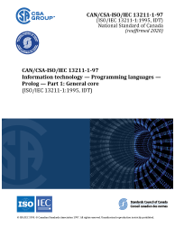 CSA ISO/IEC 13211-1:97 (R2020)