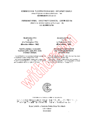 IEC 60117-4:1963/AMD3:1974