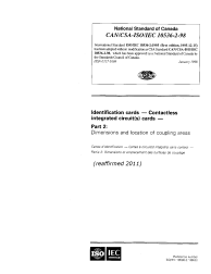 CAN/CSA-ISO/IEC 10536-2-98 (R2011)
