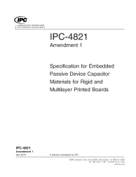 IPC-4821-AM1 - Amendment 1:2006