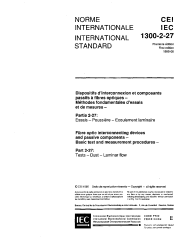 IEC 61300-2-27:1995
