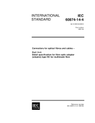 IEC 60874-14-4:1997