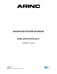 ARINC Specification 424-21:2016