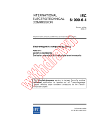 IEC 61000-6-4:2006