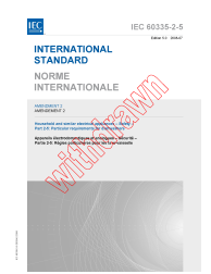 IEC 60335-2-5:2002/AMD2:2008
