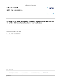 NBN EN 1383:2016