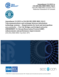 CSA ISO/IEC/IEEE 8802-1Q:21/A31:22