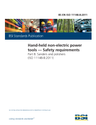 BS EN ISO 11148-8:2011