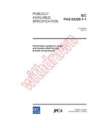 IEC PAS 62326-7-1:2007