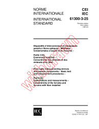 IEC 61300-3-25:1997
