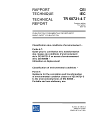 IEC TR 60721-4-7:2001
