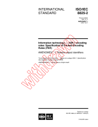 ISO/IEC 8825-2:1998/AMD1:2000
