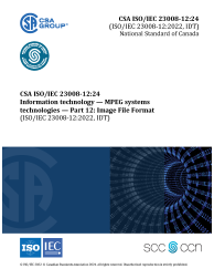 CSA ISO/IEC 23008-12:24