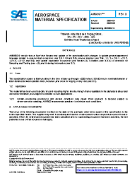 SAE AMS 6921D:2026-02-11