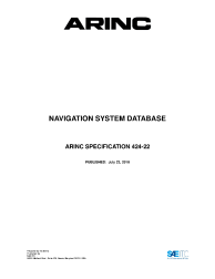 ARINC Specification 424-22:2018