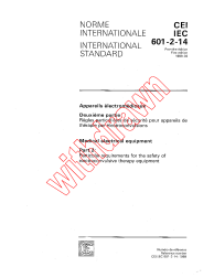 IEC 60601-2-14:1989