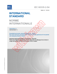 IEC 60335-2-54:2008/AMD2:2019