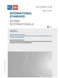 IEC 80601-2-26:2019/AMD1:2024
