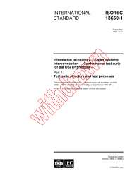 ISO/IEC 13650-1:1999